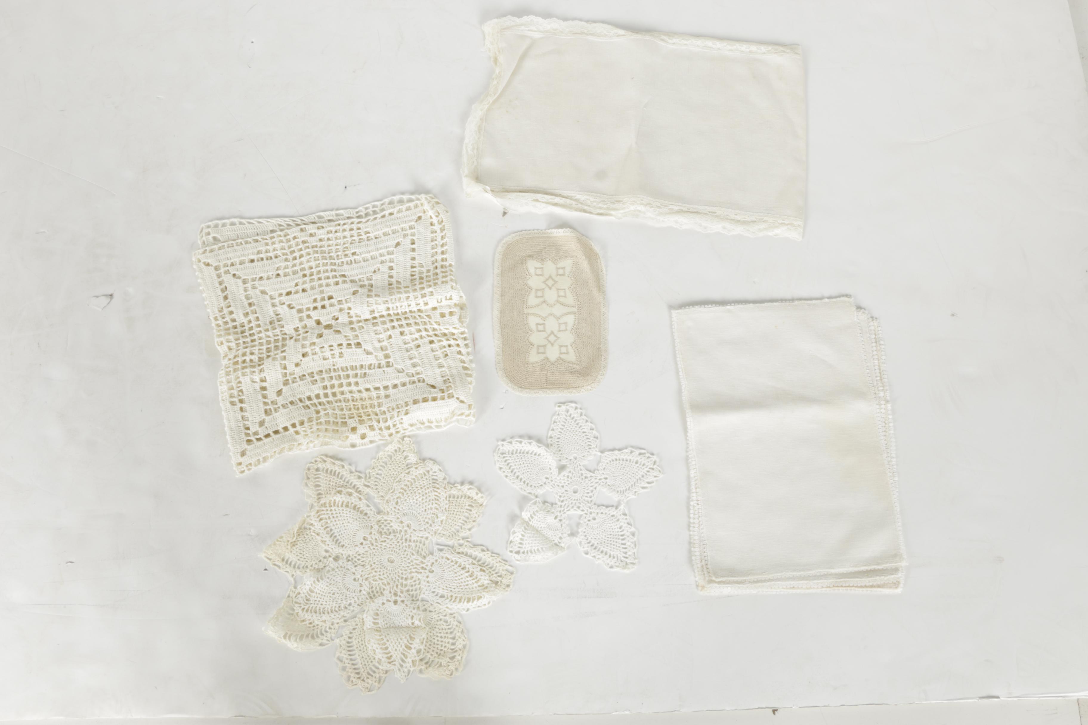 Vintage Kitchen Linens and Doilies