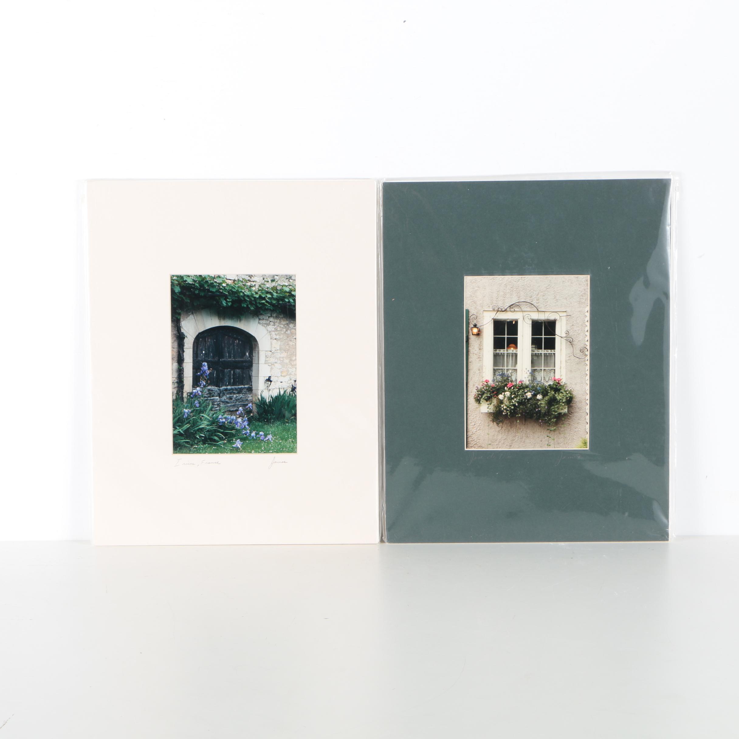 Pair of Paul Christopher James Color Photographs