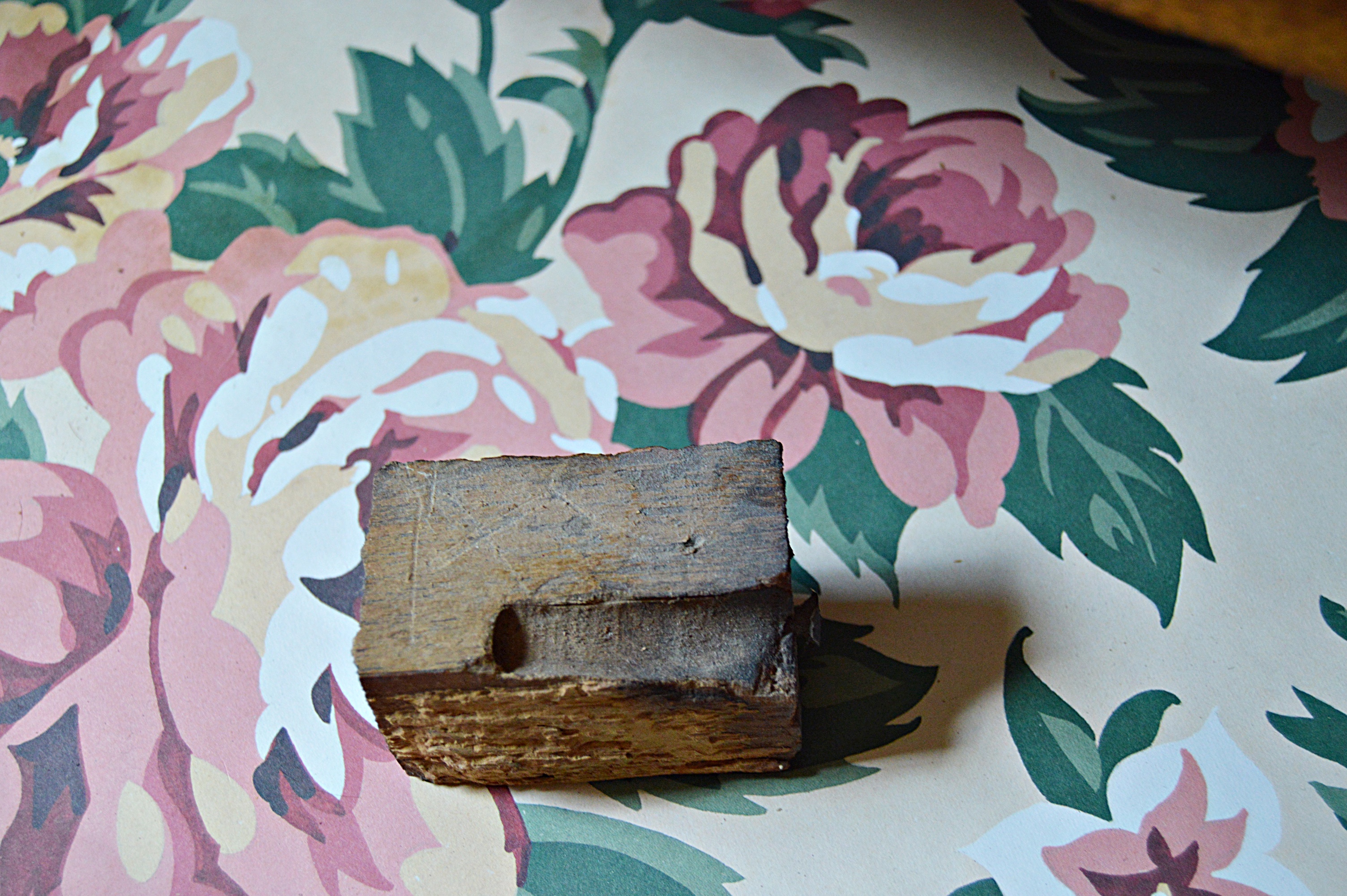 Gothic Victorian Chestnut Cabinet and Wall Mirror