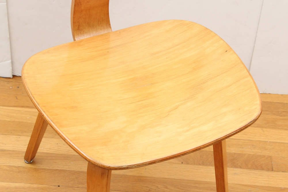 1950s Era Thonet Blonde Walnut Bentwood Chair