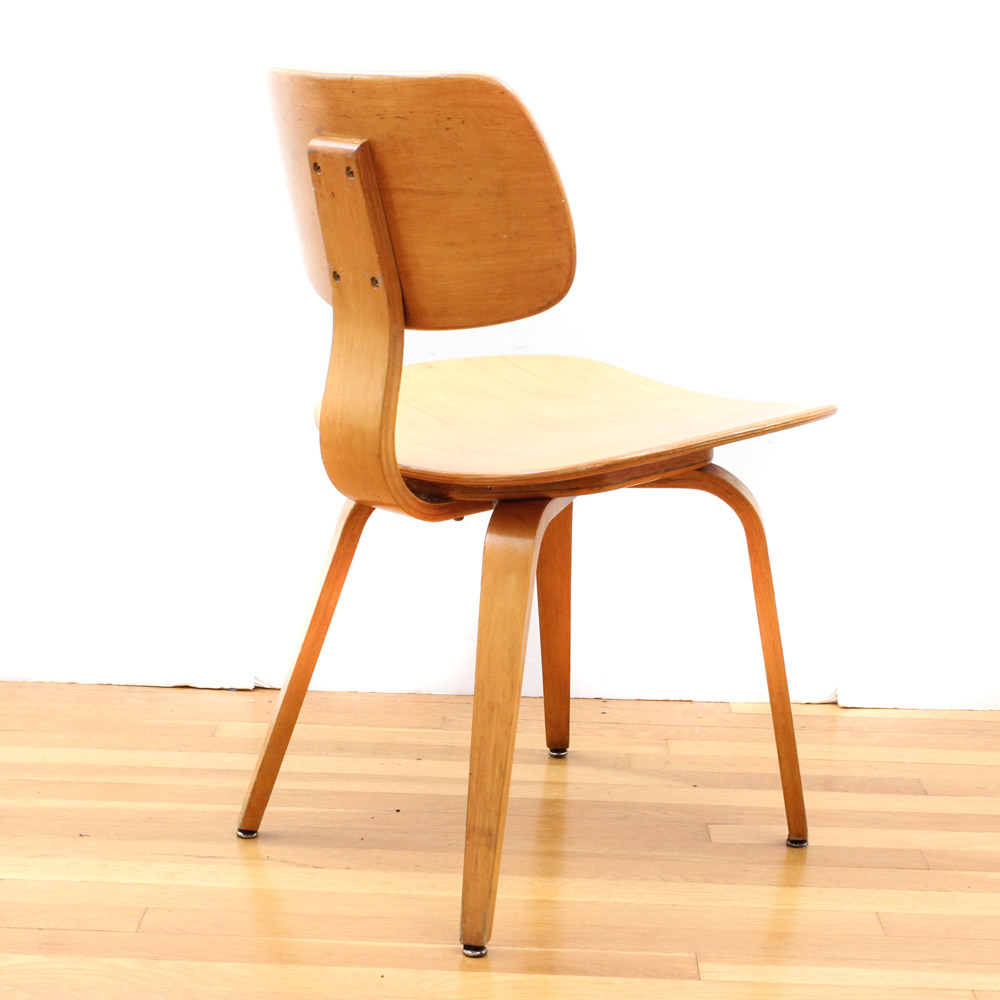 1950s Era Thonet Blonde Walnut Bentwood Chair