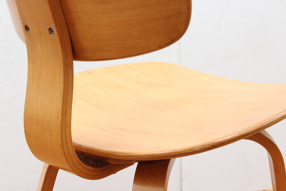 1950s Era Thonet Blonde Walnut Bentwood Chair