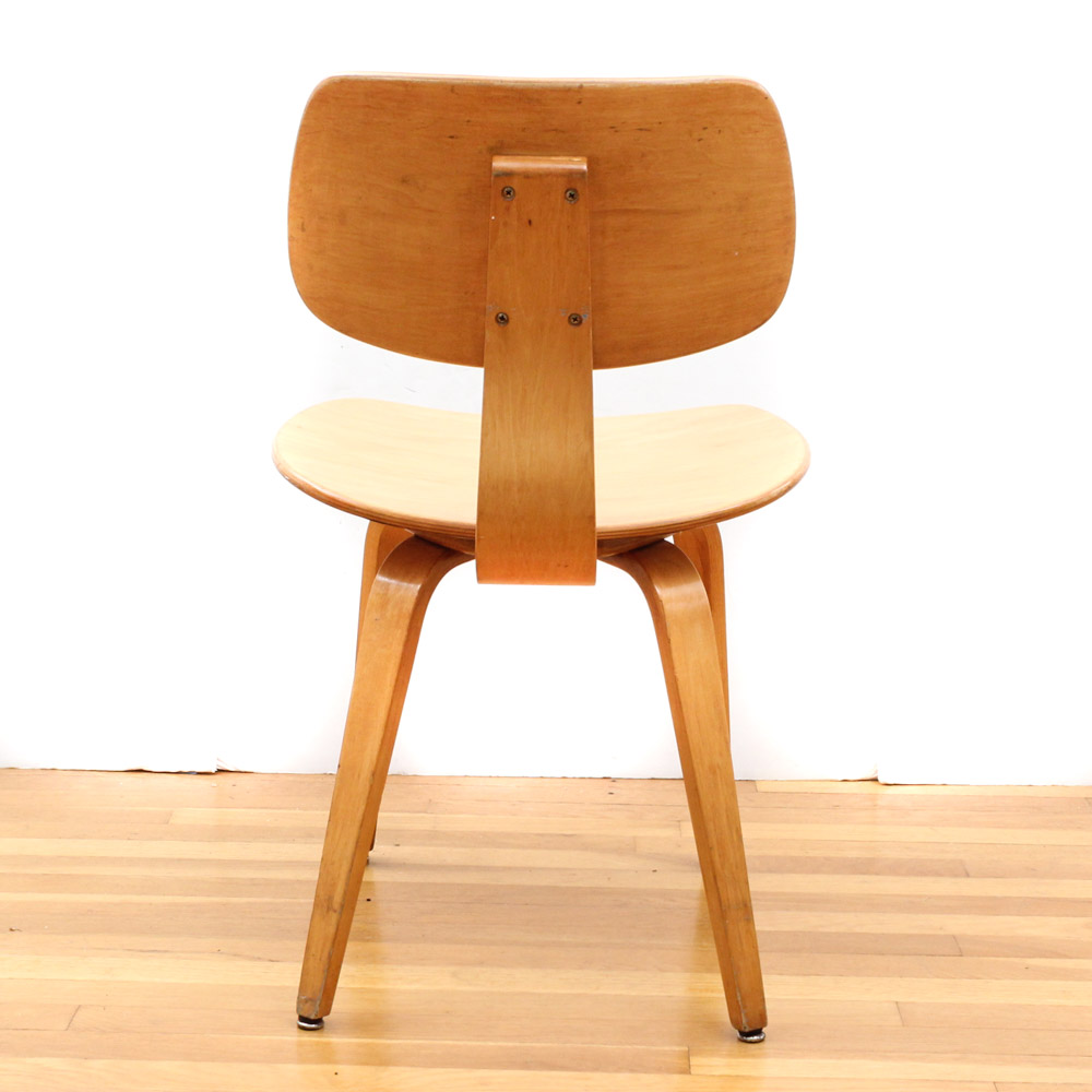 1950s Era Thonet Blonde Walnut Bentwood Chair