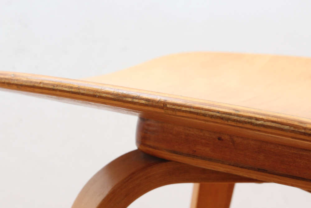 1950s Era Thonet Blonde Walnut Bentwood Chair