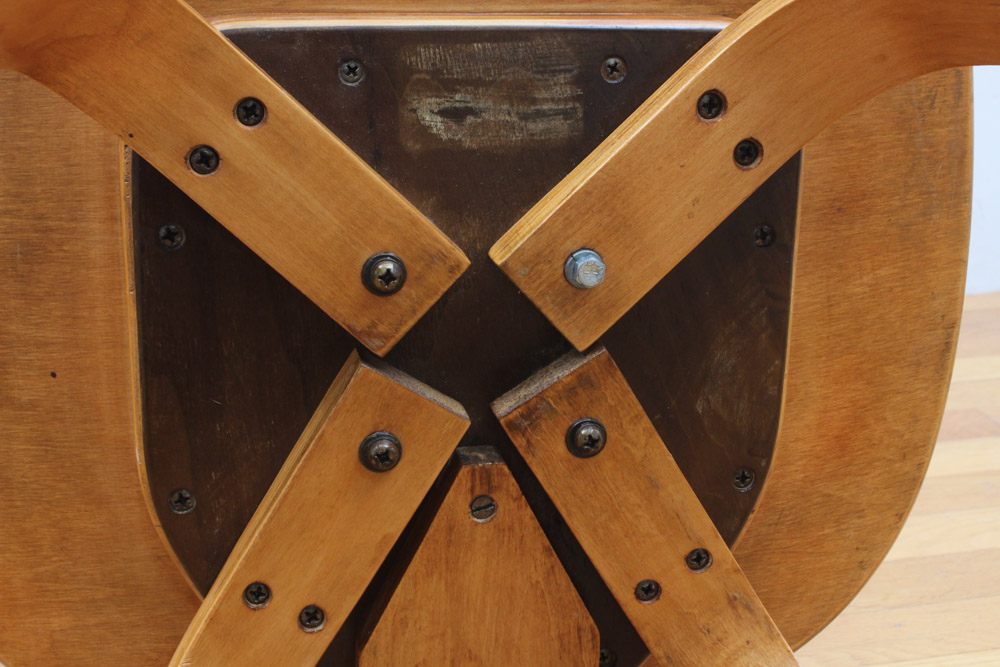 1950s Era Thonet Blonde Walnut Bentwood Chair