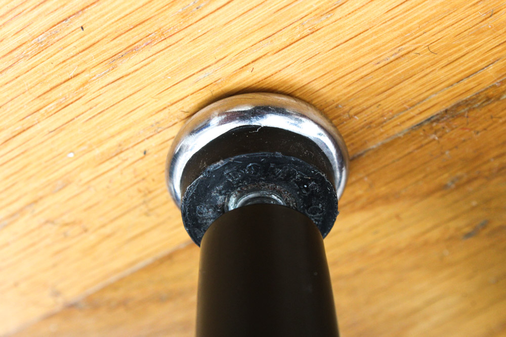 Rare 1956 Rosewood Eames Lounge Chair with Later Ottoman