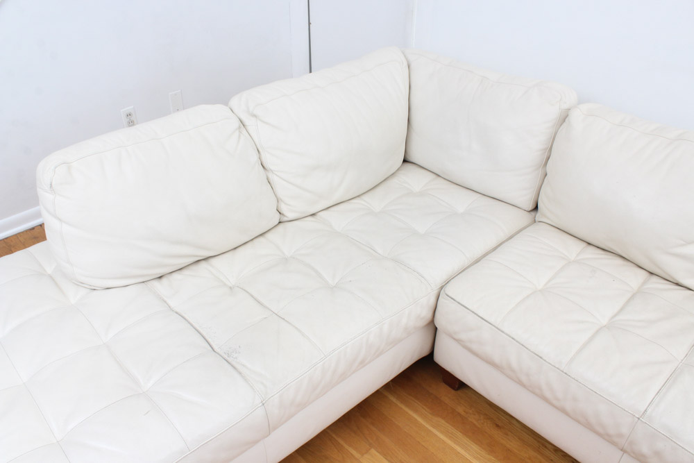 Natuzzi Editions by Interior Concepts Leather Sectional Sofa