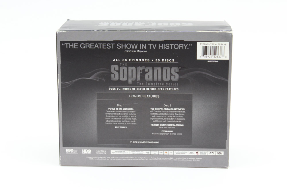 "The Sopranos" Complete Series DVD Box Set