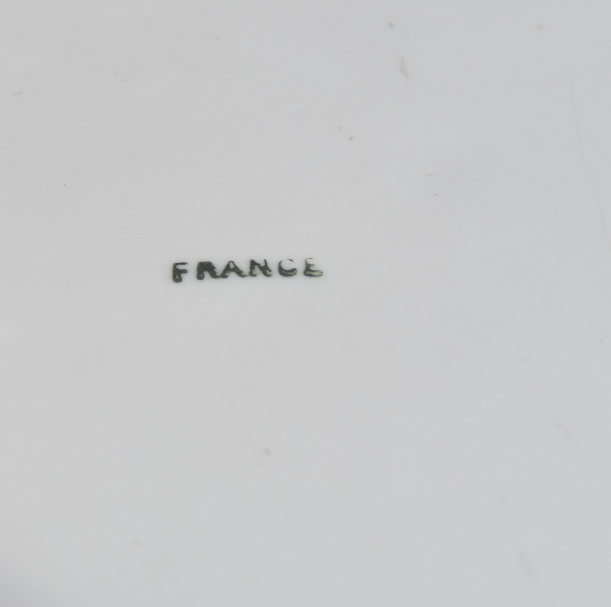 Antique French Hand-Painted Porcelain Bowl