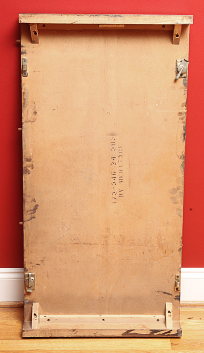 Drexel Heritage Vintage Dining Table With Leaf Inserts and Chairs