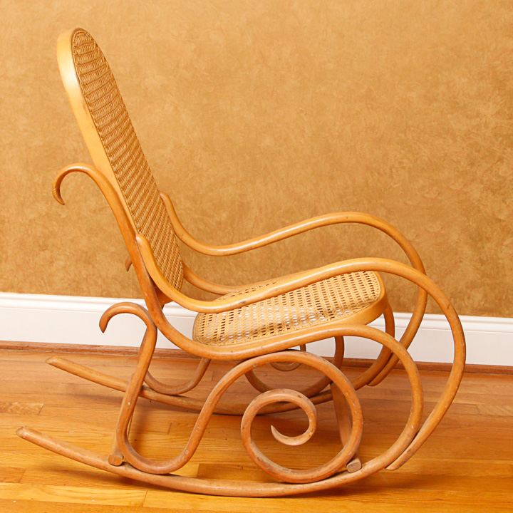 Vintage Bentwood Child Sized Rocking Chair