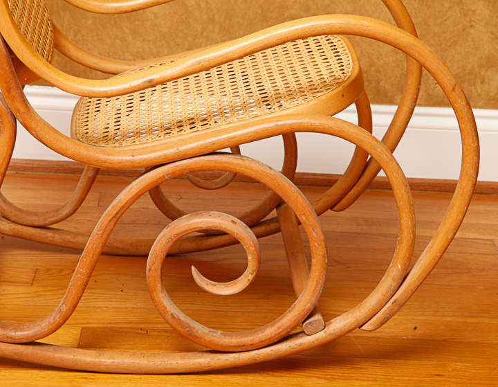 Vintage Bentwood Child Sized Rocking Chair