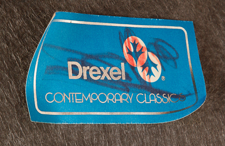 Upholstered Ottoman by Drexel