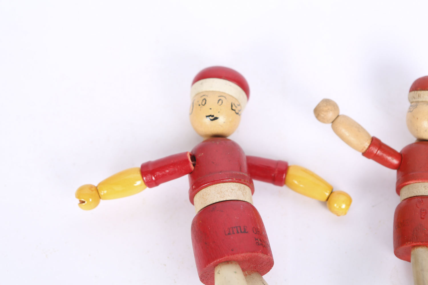 Set of Harold Gray "Little Orphan Annie" Wooden Dolls