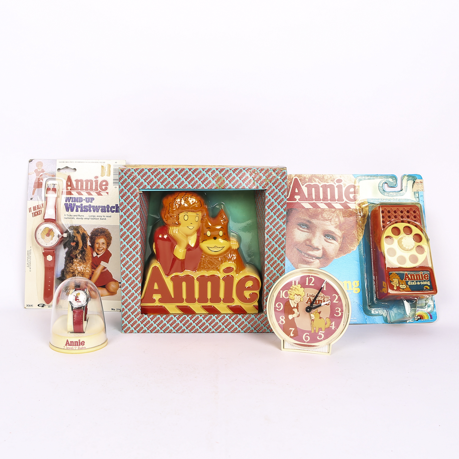 Collection of Annie Toys