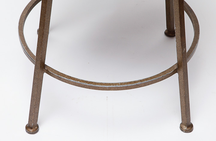 Set of Metal Counter Stools