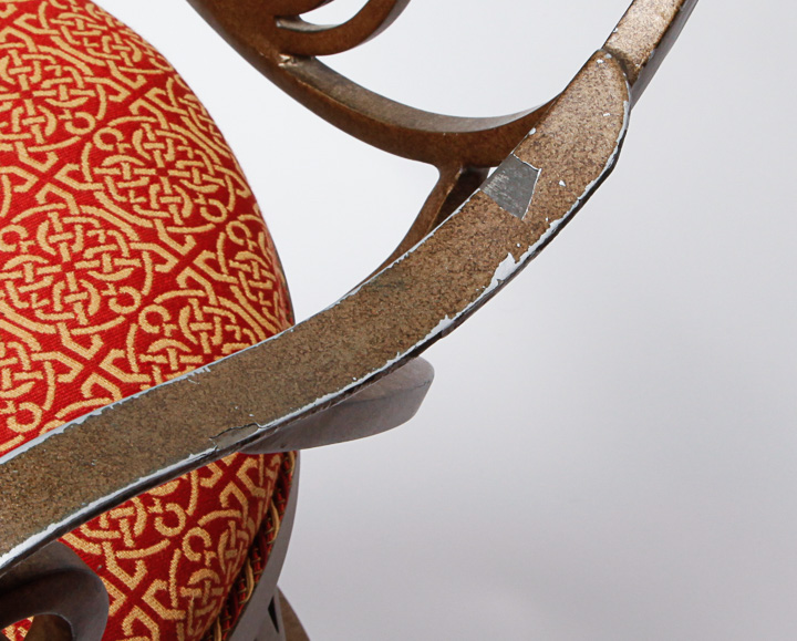 Set of Metal Counter Stools