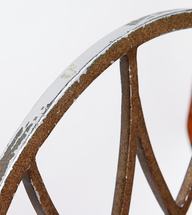 Set of Metal Counter Stools