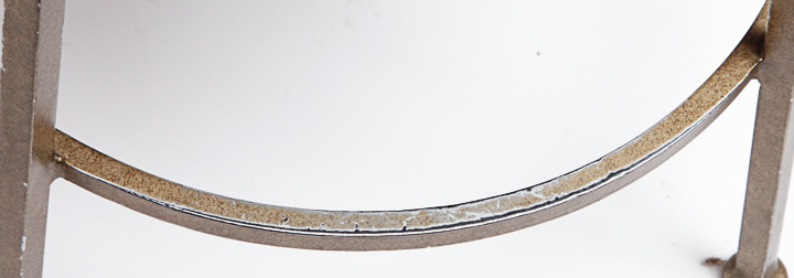 Set of Metal Counter Stools