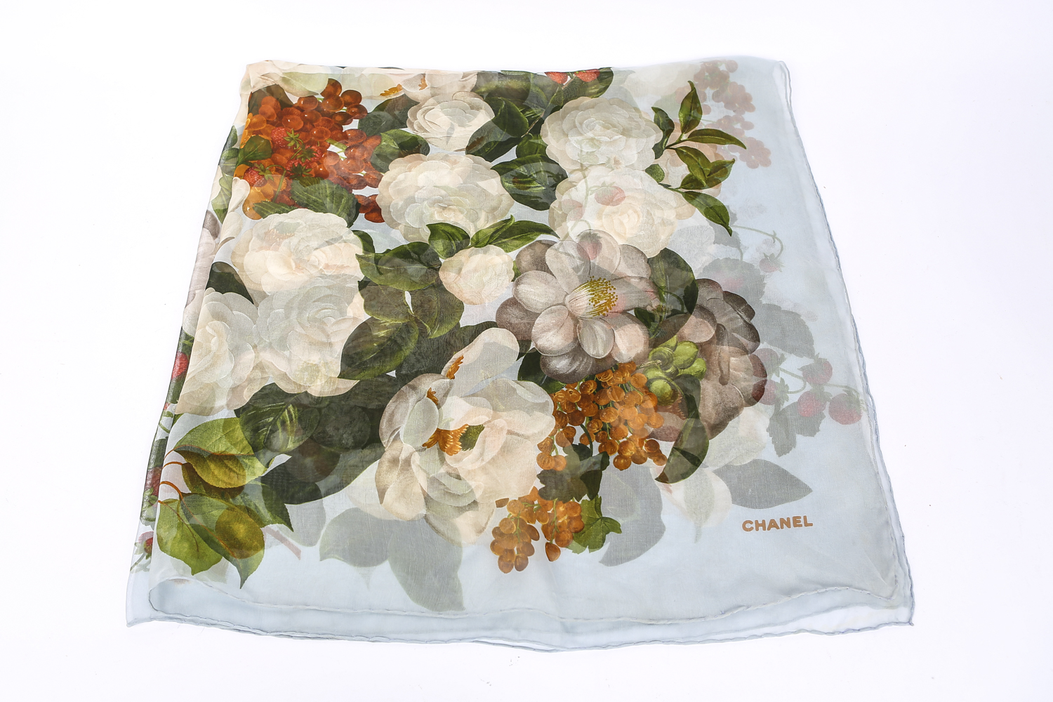 Vintage Chanel Silk Scarf