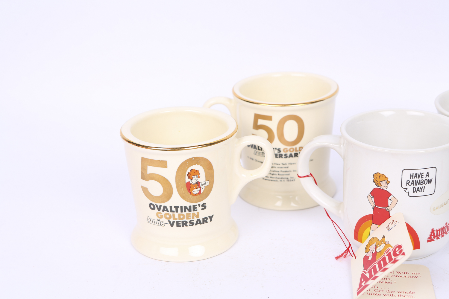 Collection of "Annie" Mugs