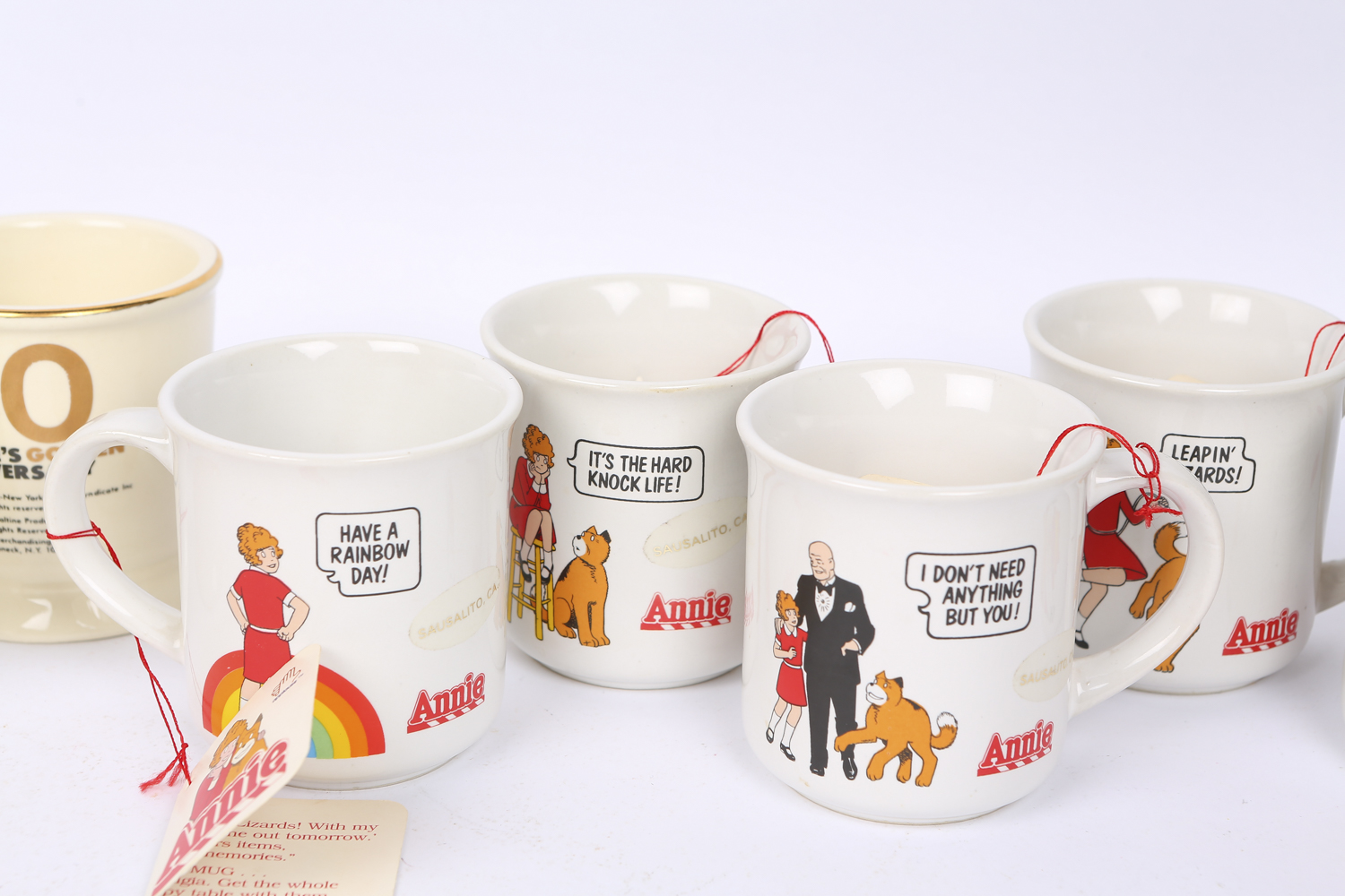 Collection of "Annie" Mugs