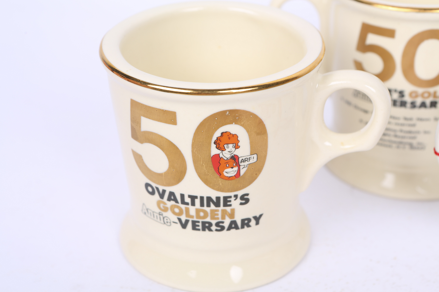 Collection of "Annie" Mugs