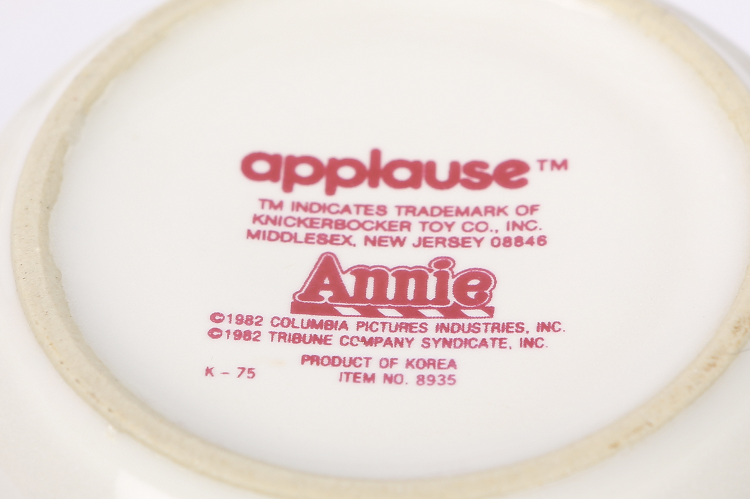 Collection of "Annie" Mugs