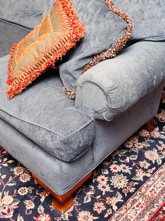 Roll Arm Upholstered Sofa by Southwood