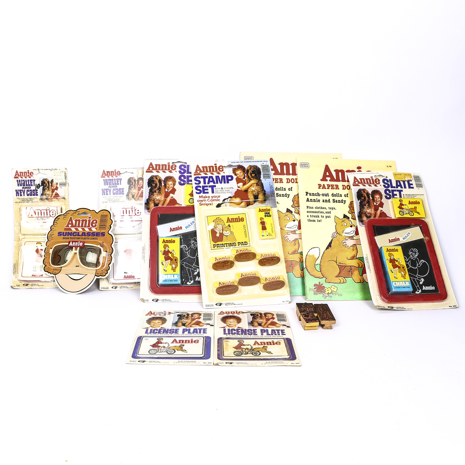 Collection of Annie Toys
