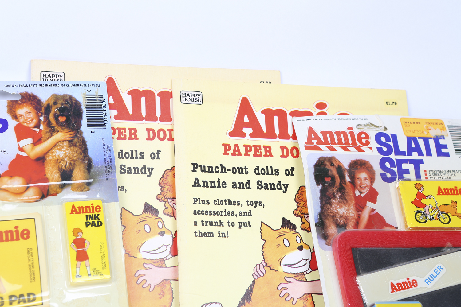 Collection of Annie Toys