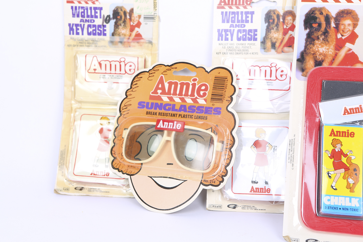 Collection of Annie Toys