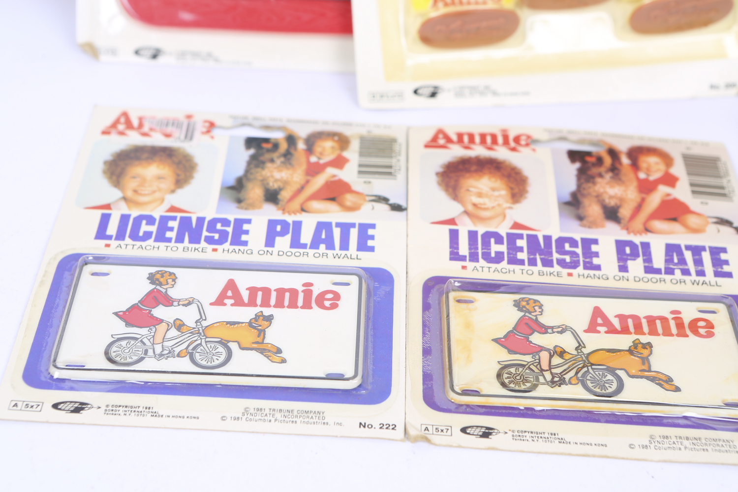Collection of Annie Toys