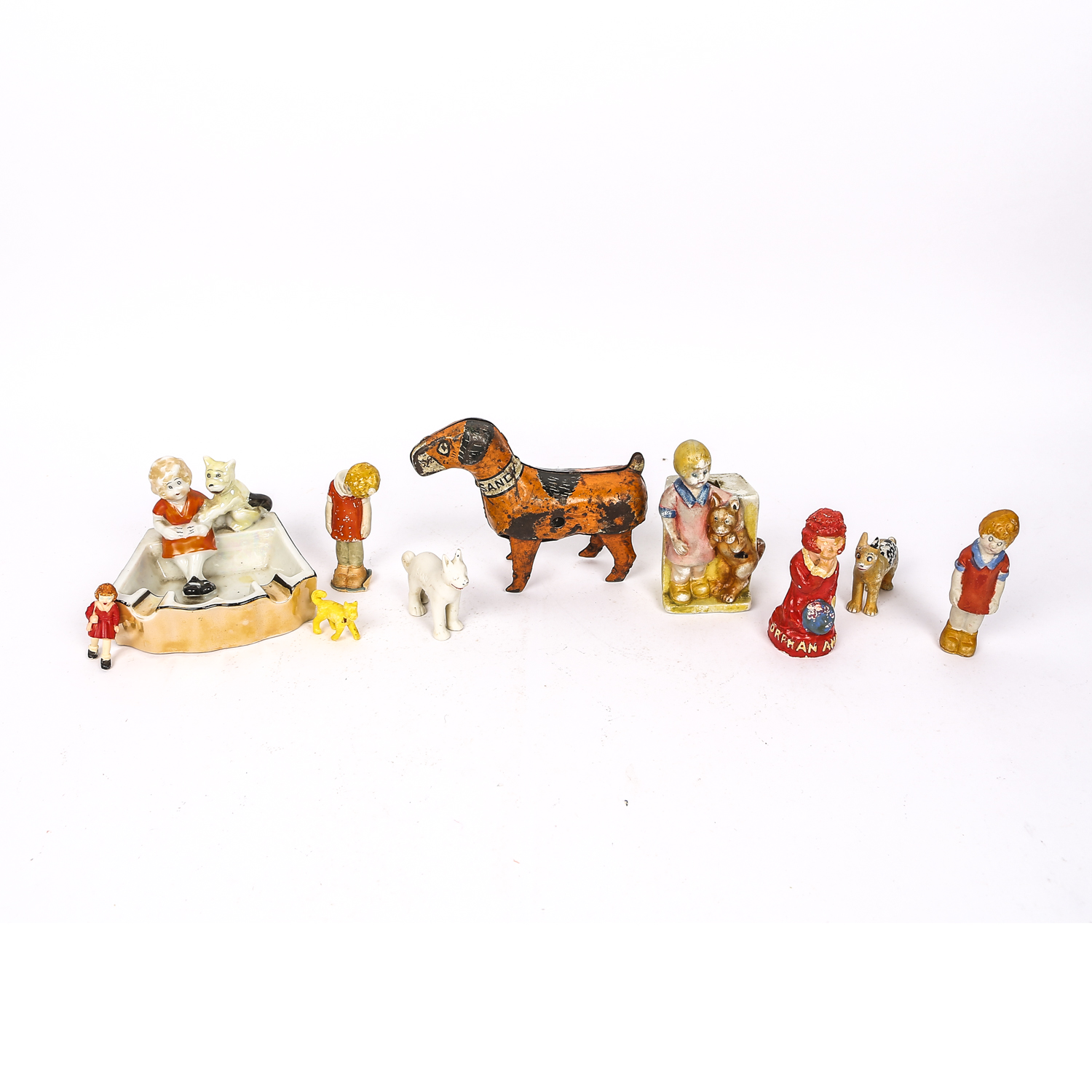 "Annie" Ash Receiver and Other Collectibles Toys