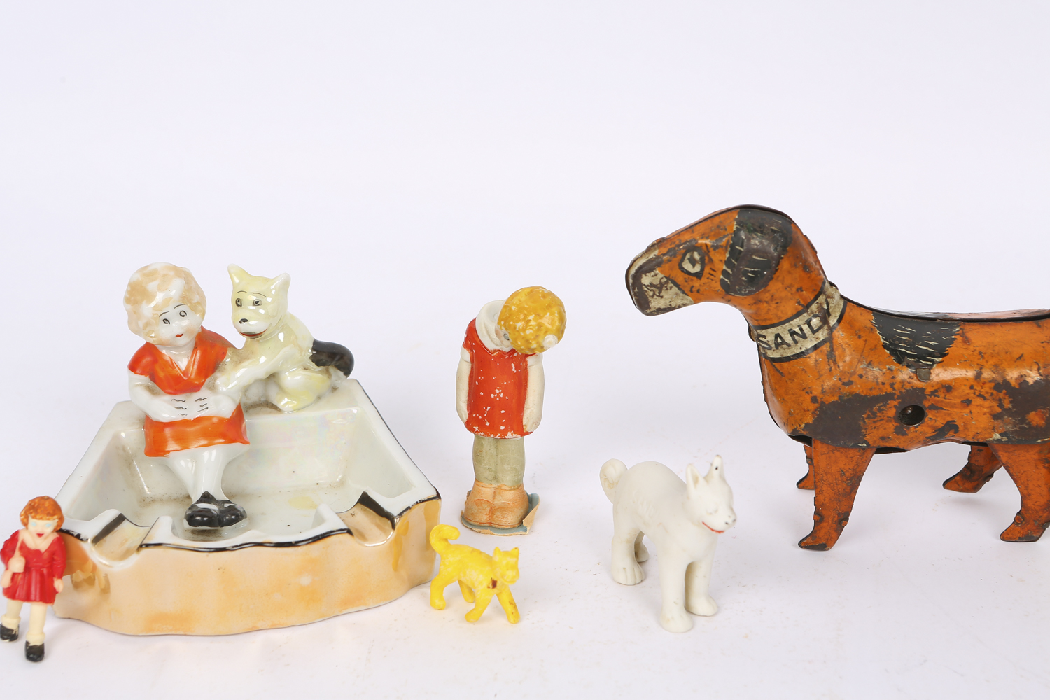 "Annie" Ash Receiver and Other Collectibles Toys