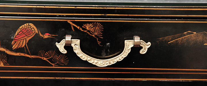 Chinoiserie Pedestal Desk by Maitland-Smith