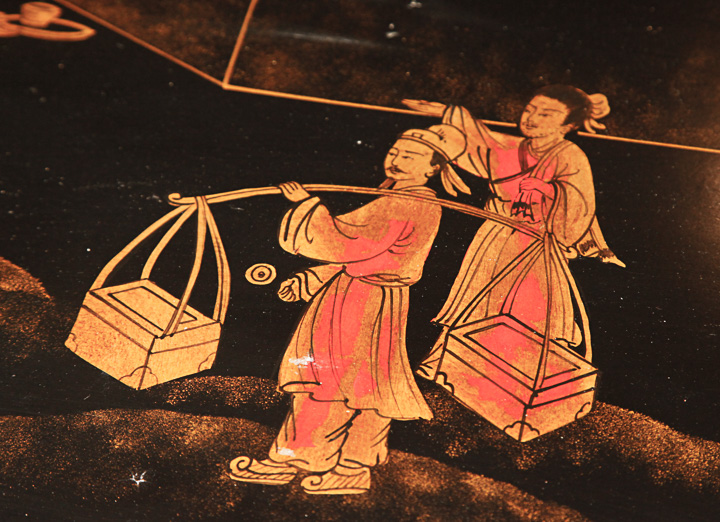 Chinoiserie Pedestal Desk by Maitland-Smith