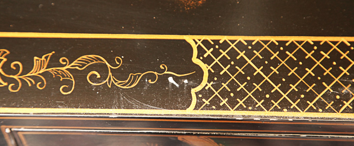 Chinoiserie Pedestal Desk by Maitland-Smith