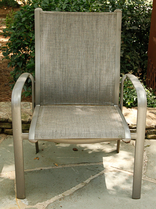 Metal Frame Patio Table and Chairs