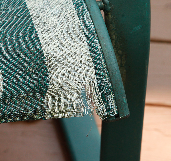 Metal Frame Two Piece Patio Lounger