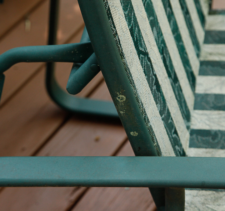 Metal Frame Two Piece Patio Lounger