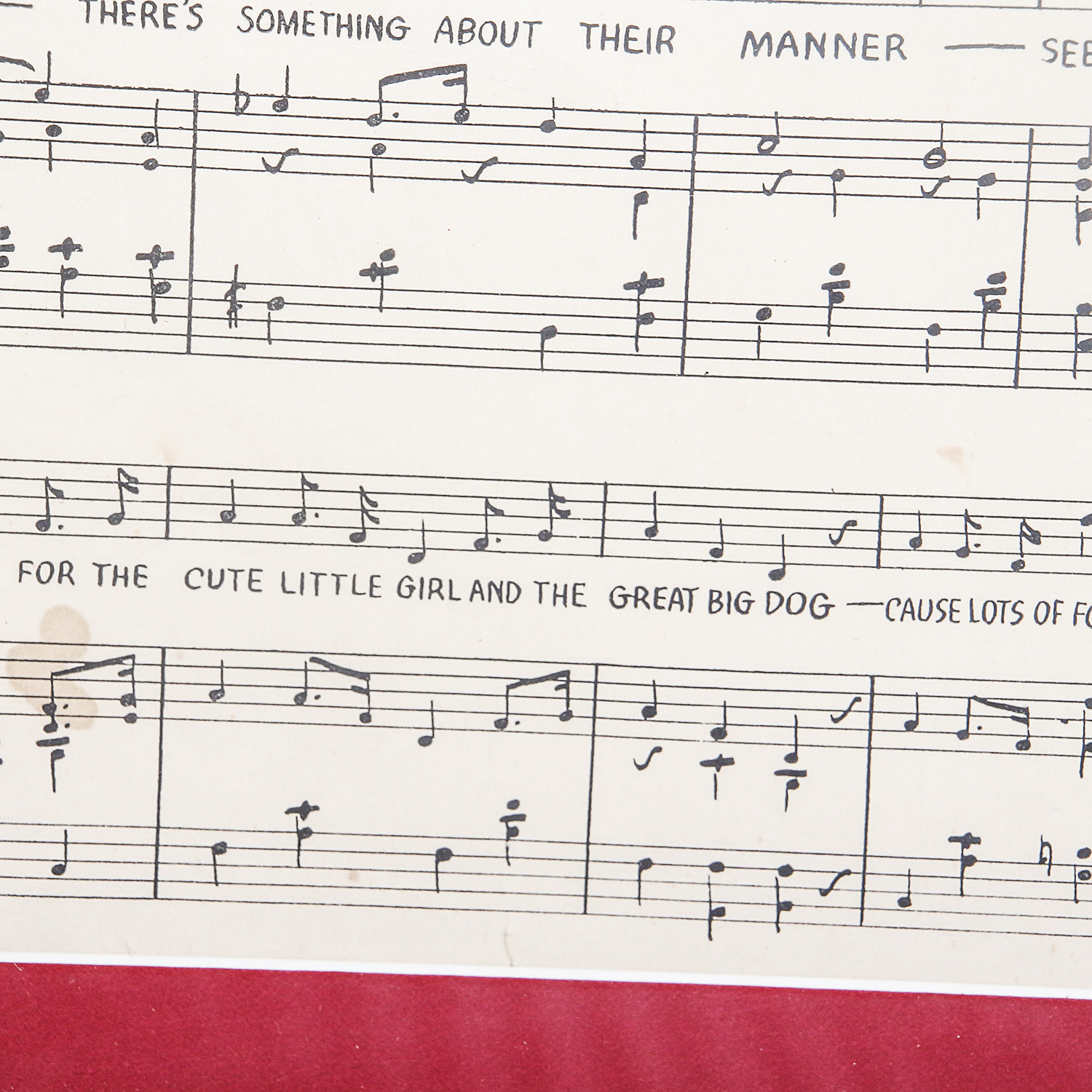 1931 "Little Orphan Annie's Song" Sheet Music