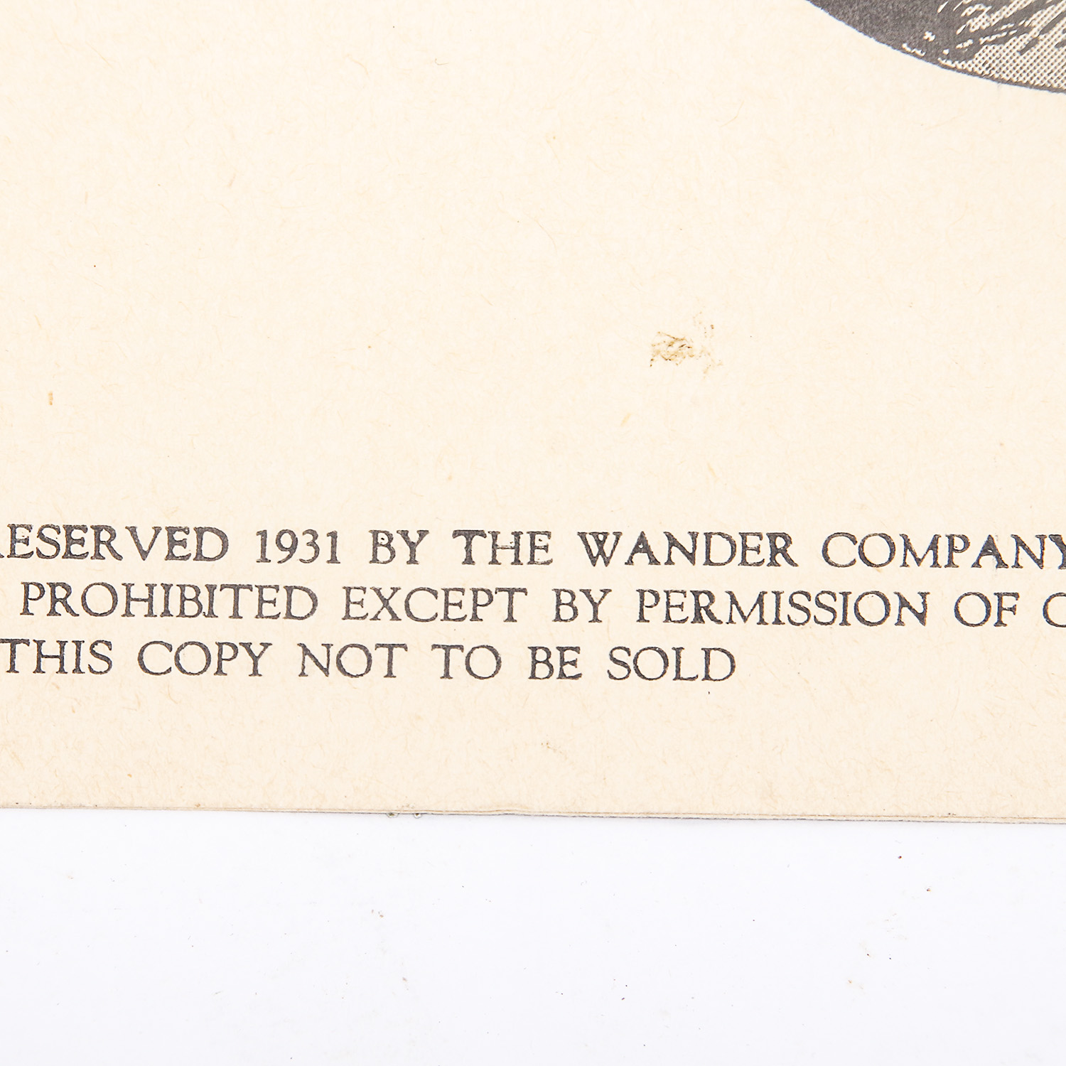 1931 "Little Orphan Annie's Song" Sheet Music