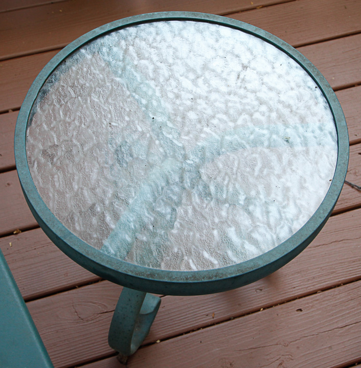 Metal Frame Swivel Rocker Bistro Set