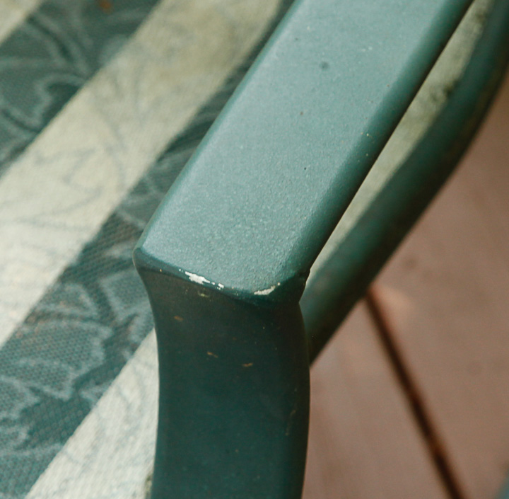 Metal Frame Patio Table and Chairs