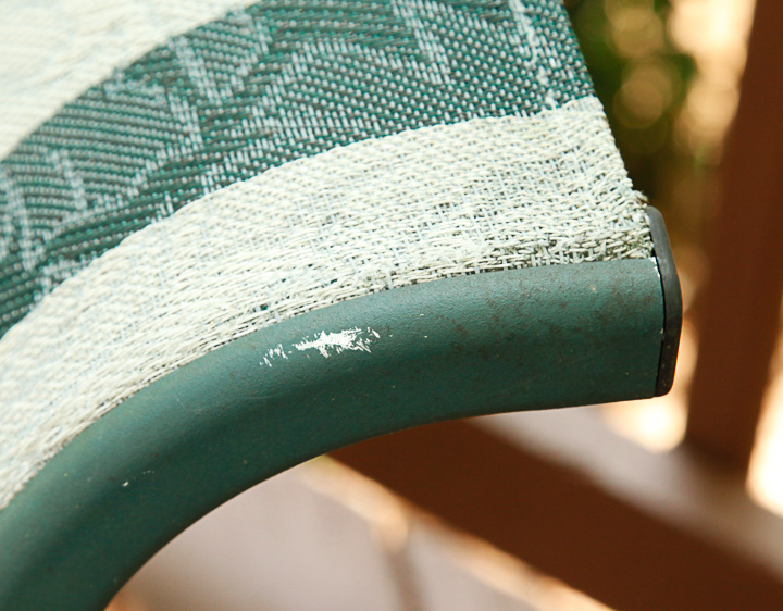 Metal Frame Patio Table and Chairs