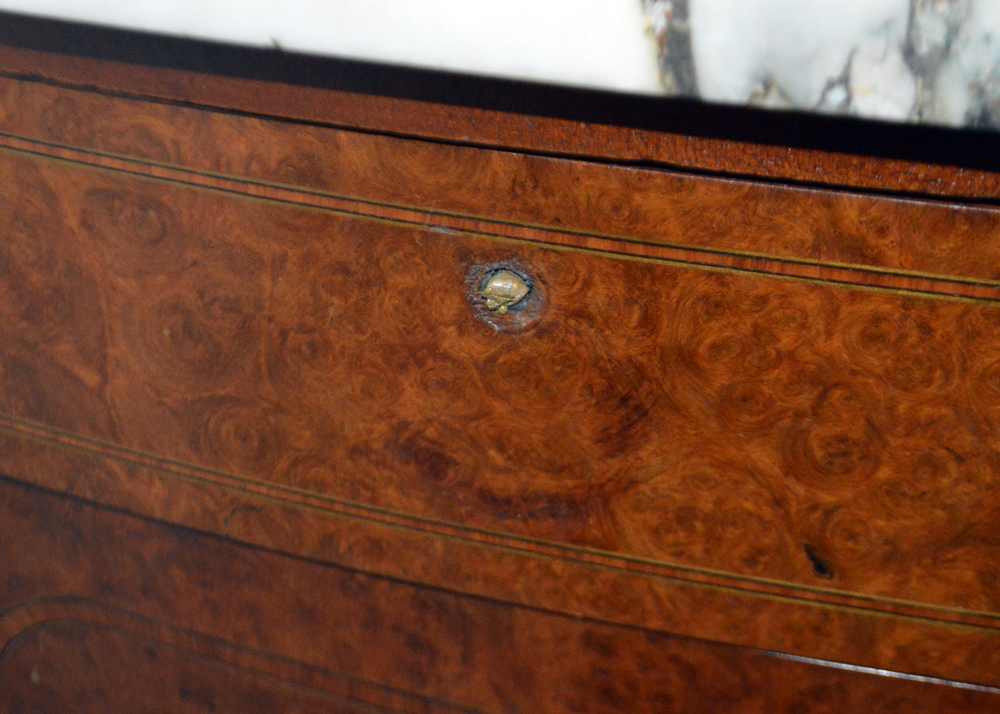 Art Deco Thuja Root China Cabinet by Guerin Freres of Paris