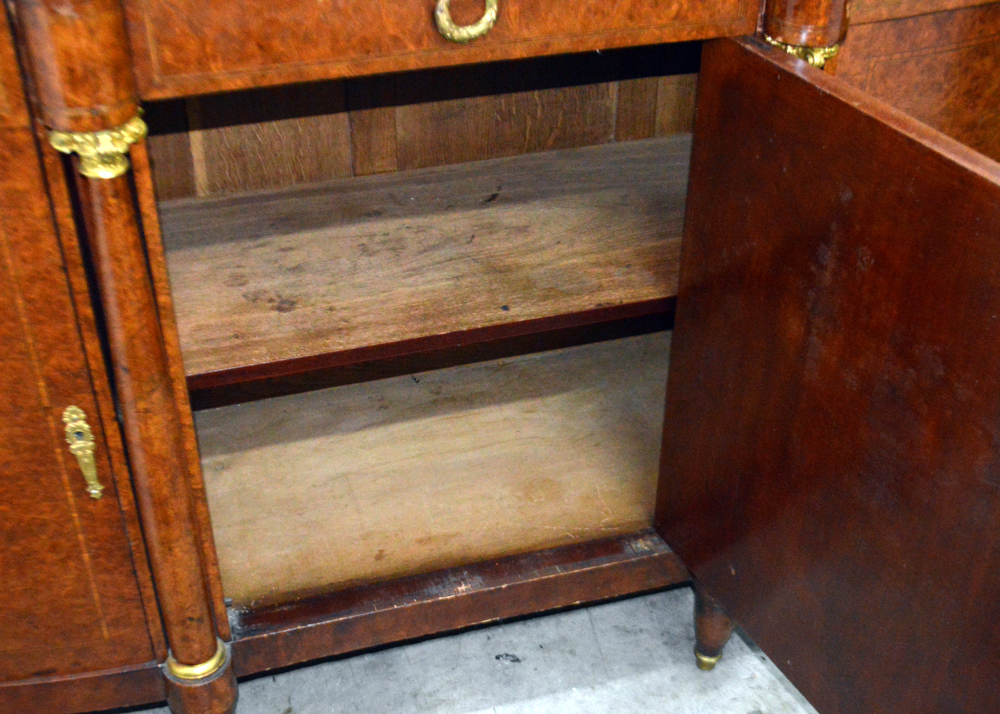 Art Deco Thuja Root China Cabinet by Guerin Freres of Paris