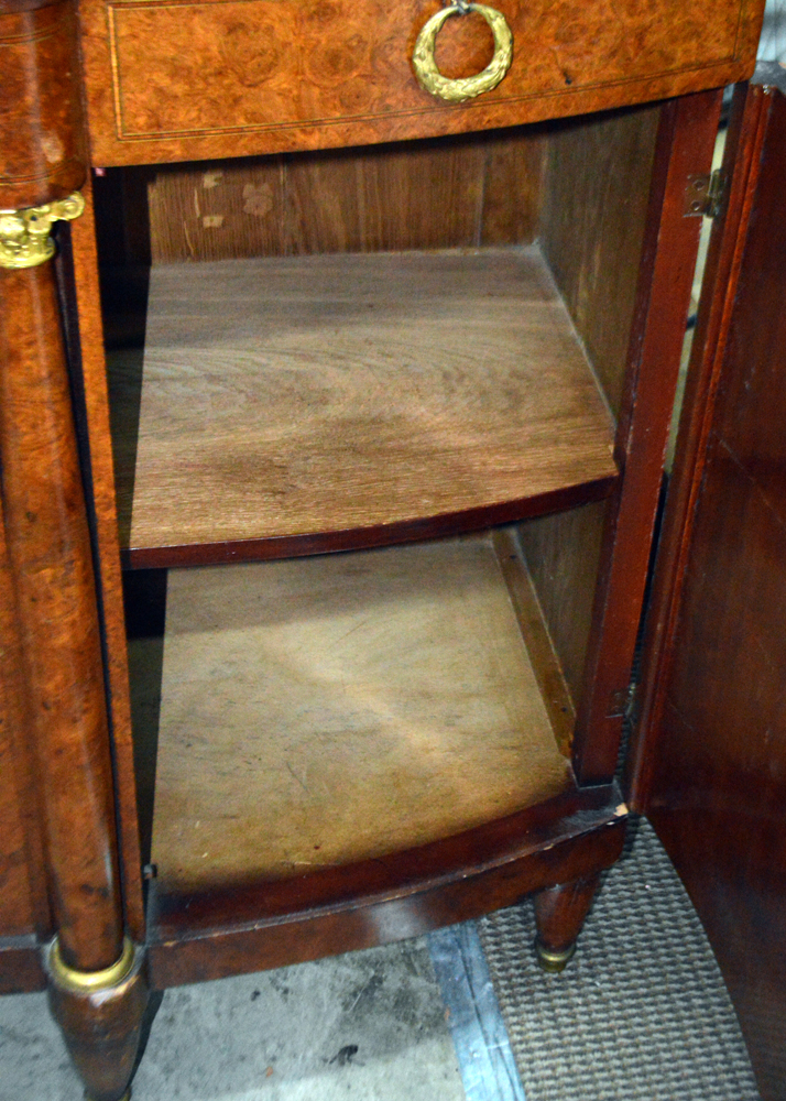 Art Deco Thuja Root China Cabinet by Guerin Freres of Paris