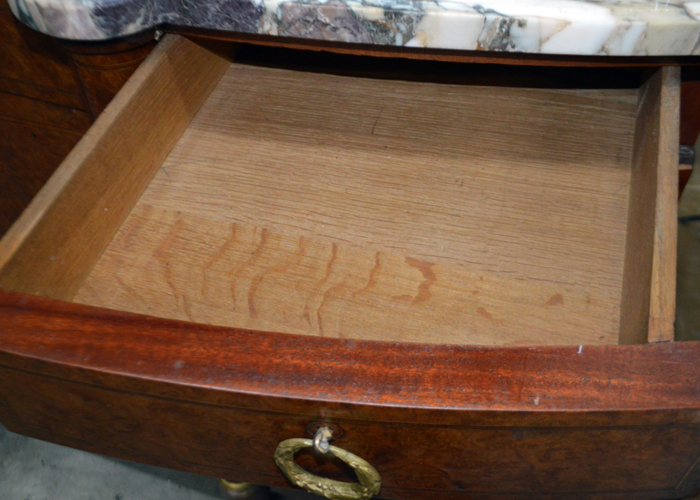 Art Deco Thuja Root China Cabinet by Guerin Freres of Paris